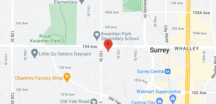 map of 304 13226 104 AVENUE